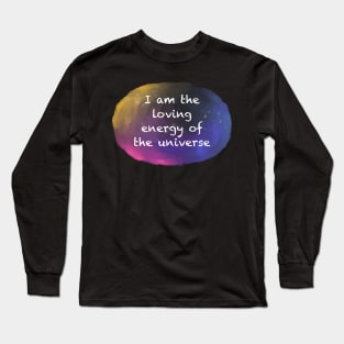 Inspirational affirmation Sticker Long Sleeve T-Shirt